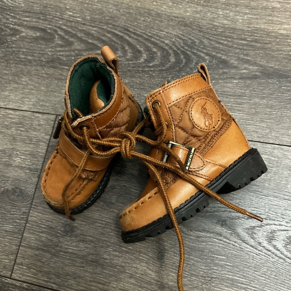 Kids 5C polo boots